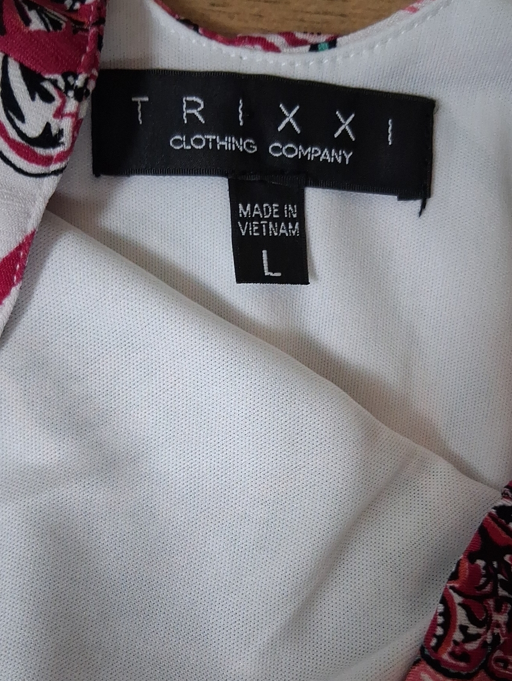 Trixxi Women's Halter Pink Multi Boho Maxi Dress Size Large Summer Dress - Picture 13 of 14